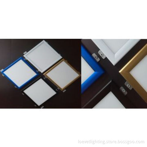 LED panel light housing